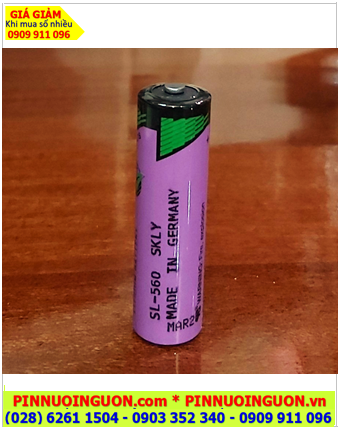 Tadiran SL-560; Pin nuôi nguồn PLC Tadiran SL-560 lithium 3.6V AA 1800mAh chính hãng 